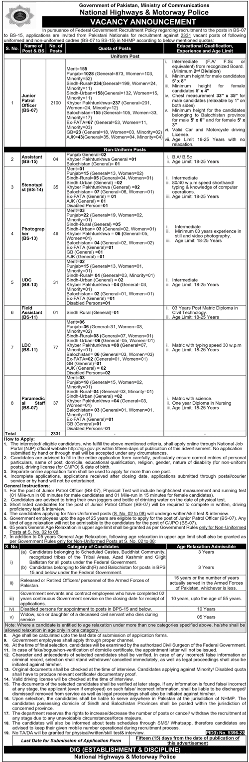 nhmp jobs