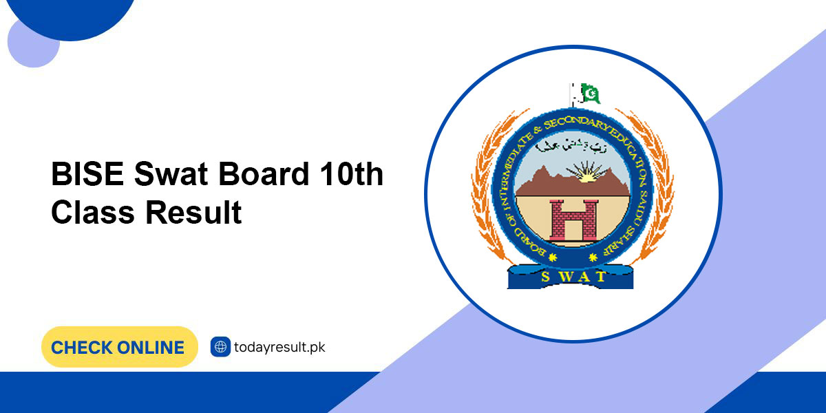 BISE Swat Board 10th Class Result 2024 by Name & SMS