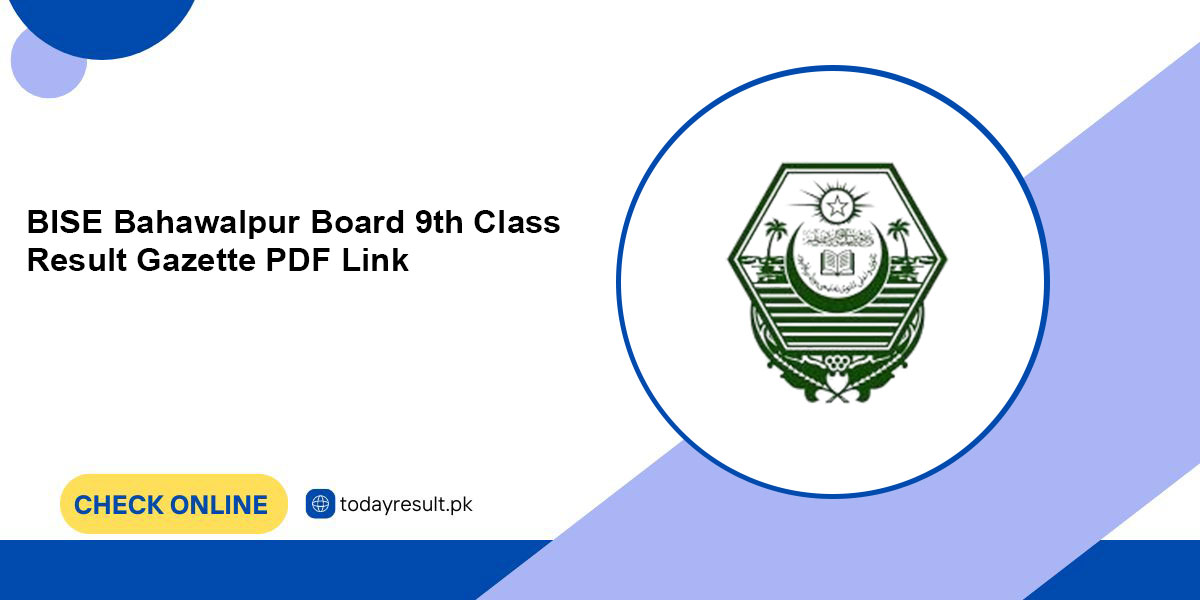 BISE BWP Result 2024 9th Class by Roll Number