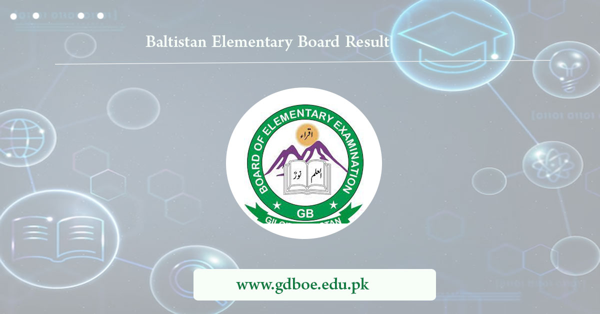 Baltistan Elementary Board Result