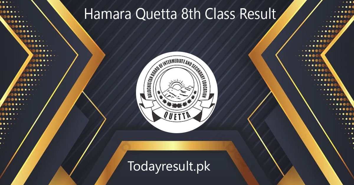 Hamara Quetta 8th Class Result