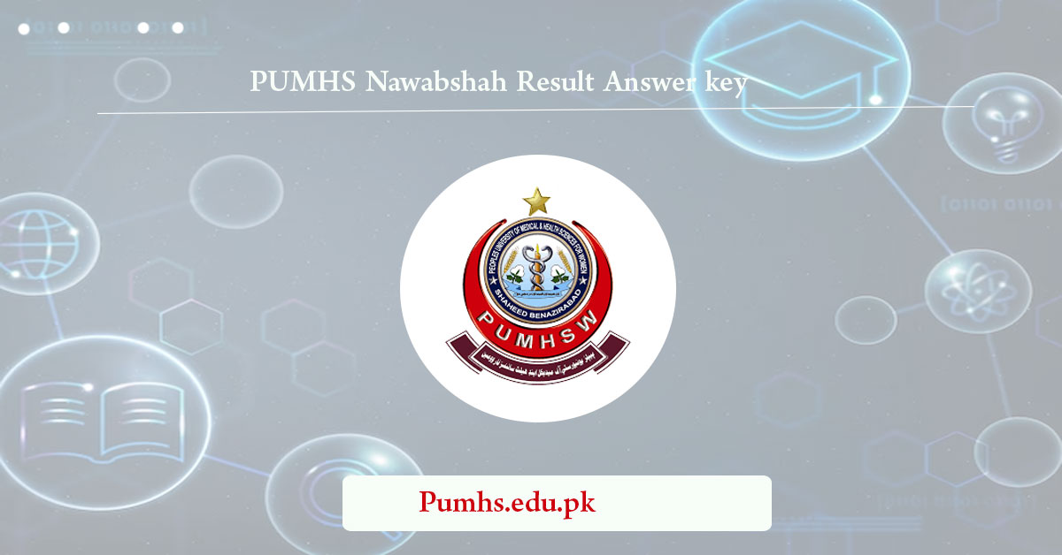 PUMHS Nawabshah Result Answer key