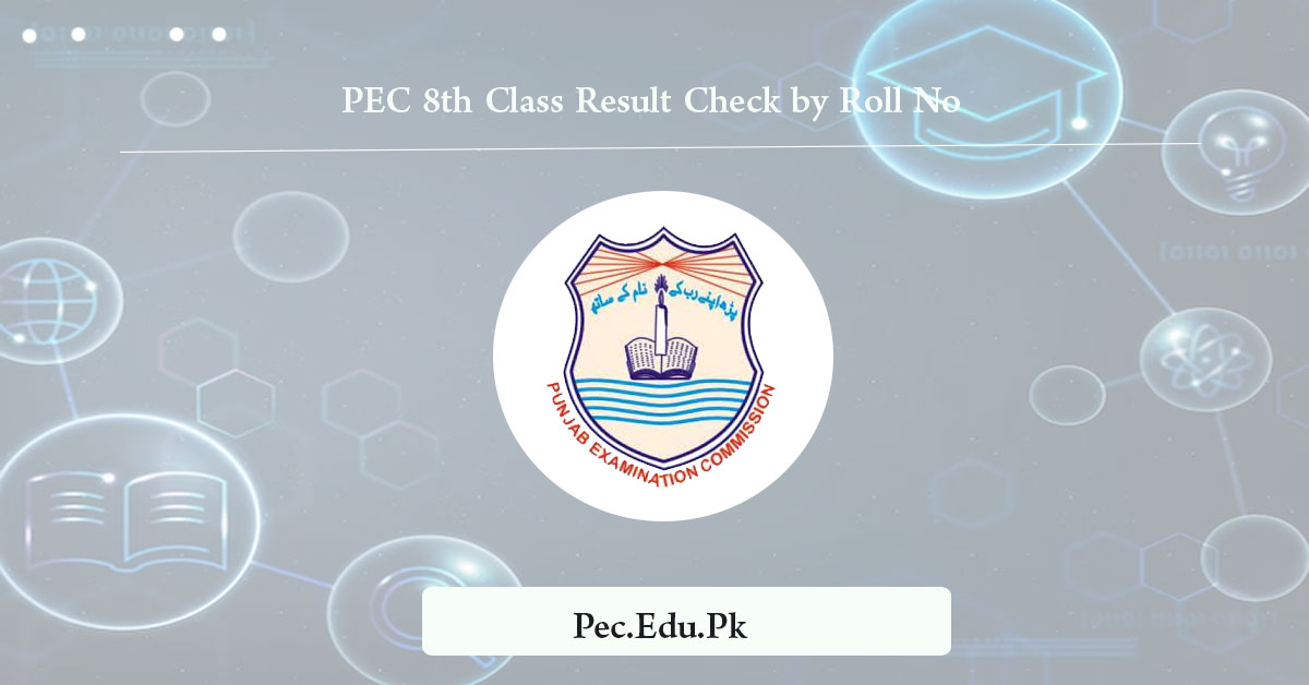 PEC 8th class result