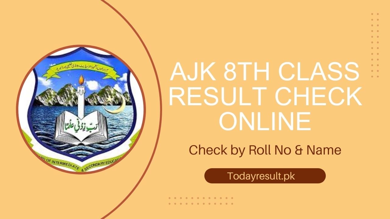 AJK 8th Class Result