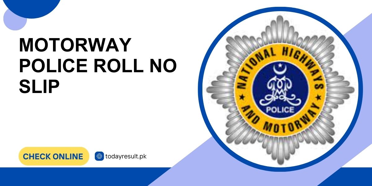 Motorway Police Roll No Slip