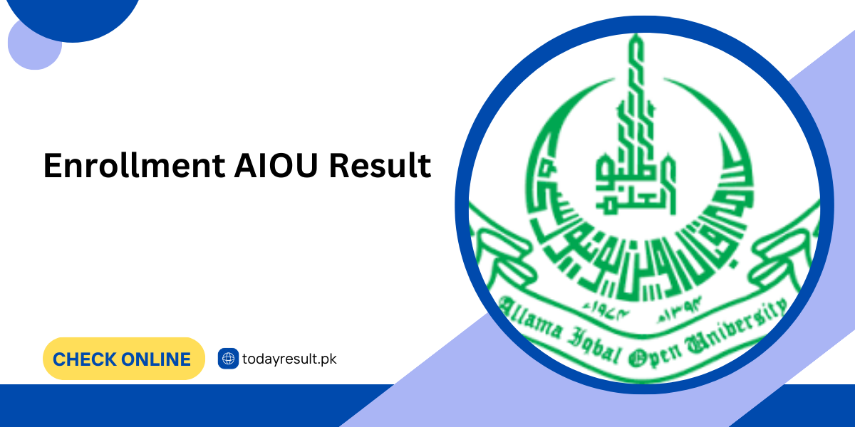  Enrollment AIOU Result