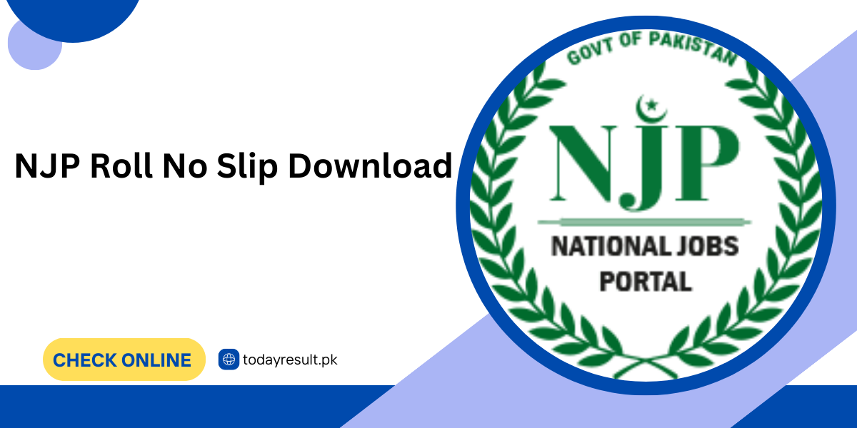 NJP Roll No Slip Download