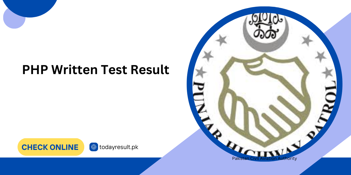 PHP Written Test Result