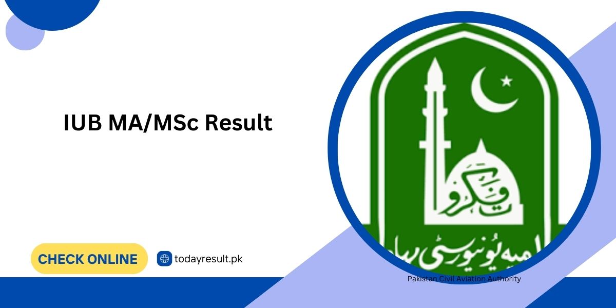 IUB MA/MSc Result