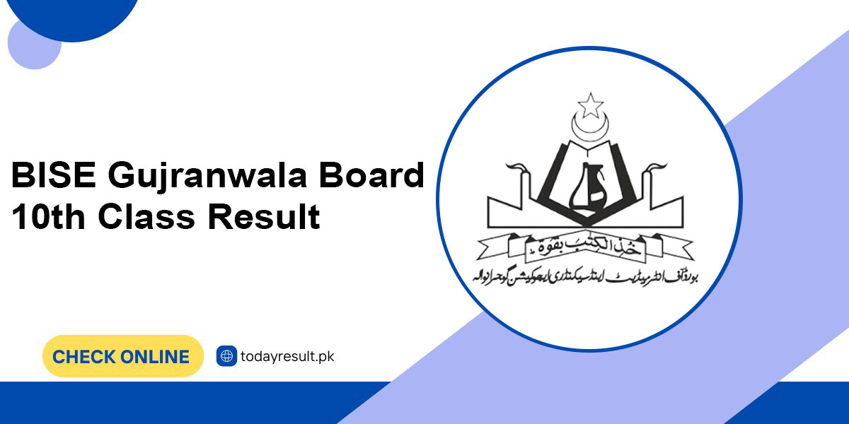 BISE Gujranwala Board 10th Class Result