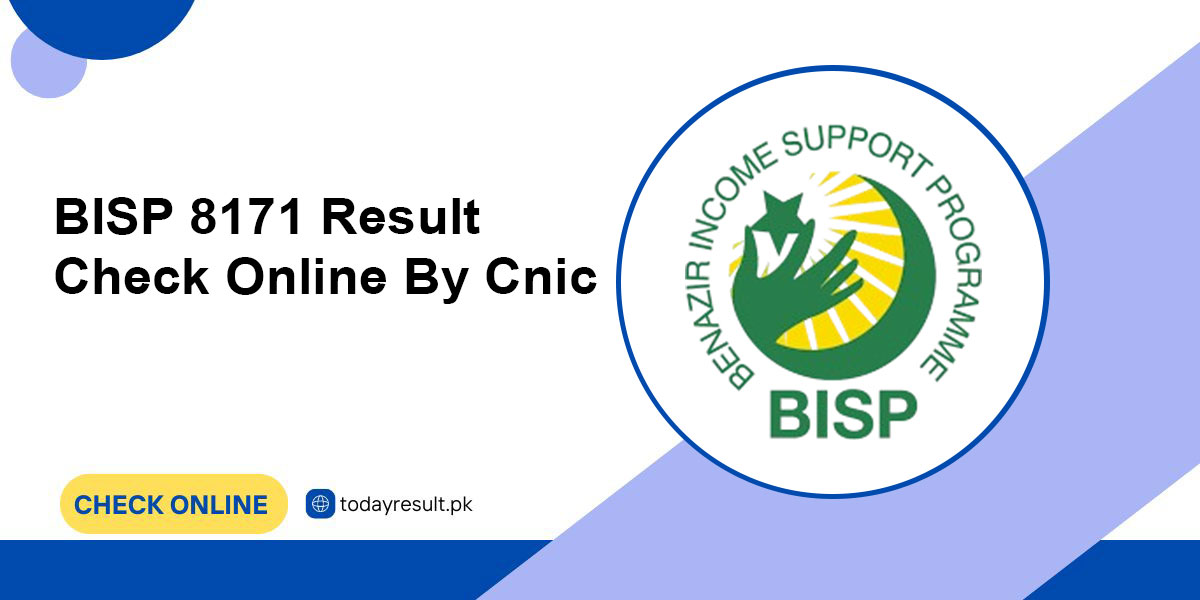 BISP 8171 Result Check Online By Cnic