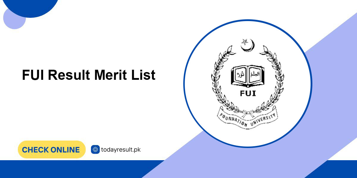 FUI result merit list