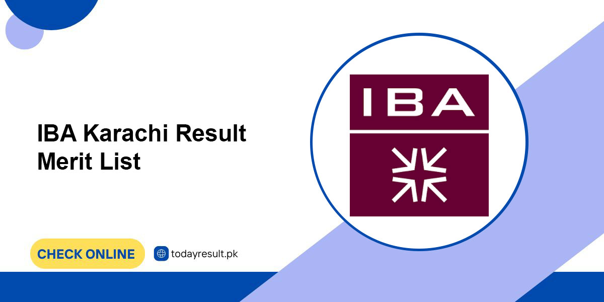 IBA Karachi Result Merit list