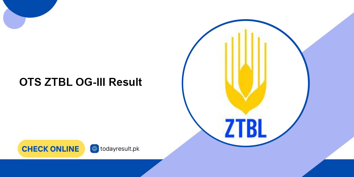 OTS-ZTBL-OG-III-Result