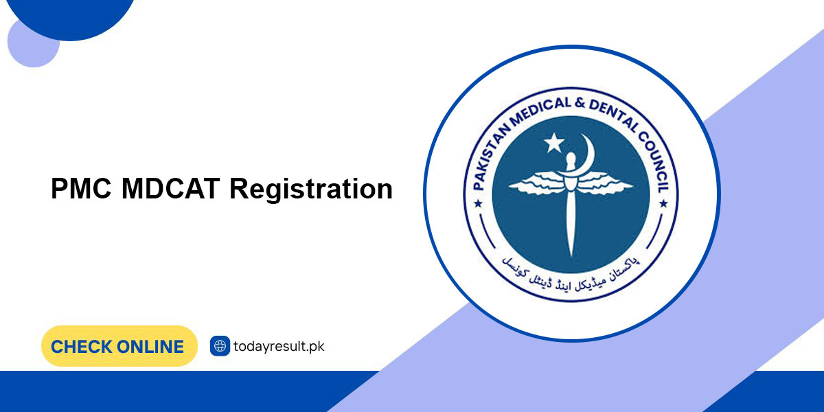 PMC MDCAT Registration