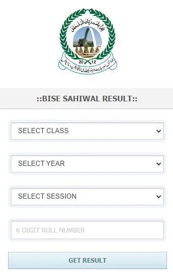 BISE Sahiwal Board 10th Class Result