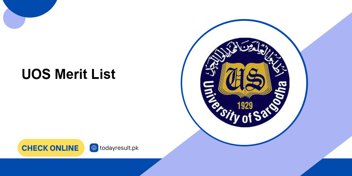 UOS merit list