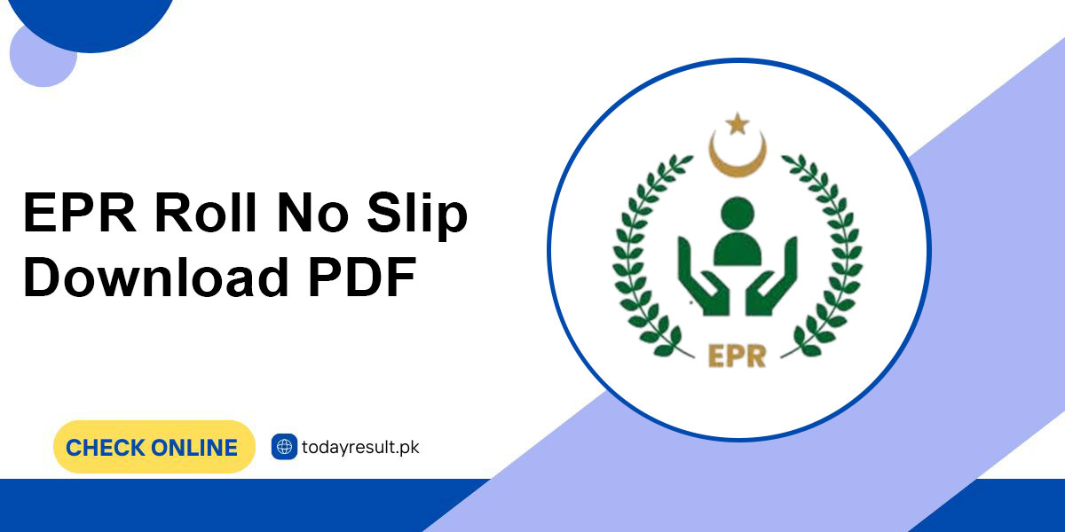 EPR Roll No Slip Download PDF