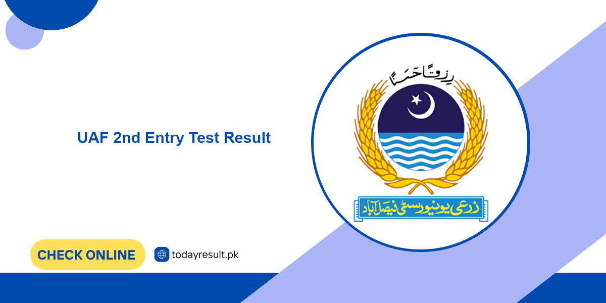 UAF 2nd Entry Test Result